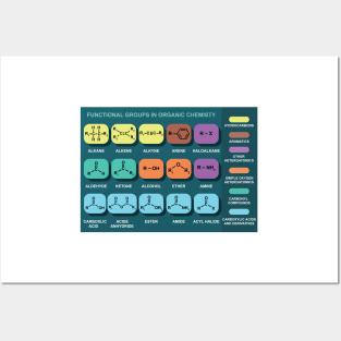 Functional Groups In Organic Chemistry Posters and Art